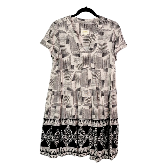 Maeve Dresses & Skirts - Anthropology Maeve Tania Tiered  Boho Costal Tunic Dress Retaied $130 Women's SP